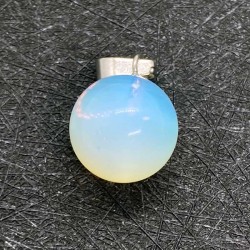 Opal Opalit sten kugle vedhæng til halskæde