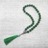 Tasbih 33 / 99 perler Jade Grøn muslimsk bedekæde islamisk bedekrans