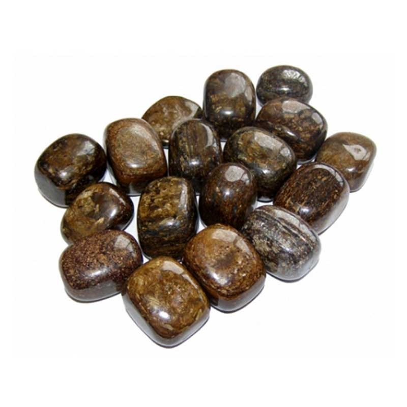 Bronsit sten Natural Tumbled Bronzite Large Stones