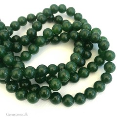 Nefrit Jade Grøn perler 10mm sten Natural Nephrite Gemstone Beads