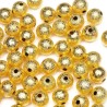 Perler Guld Stardust spacer perler 6-8 mm lav selv smykker