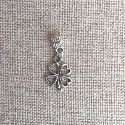 Vedhæng Kløver blomst charms sølv lav selv smykker tilbehør