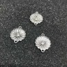Marguerit charms smykker vedhæng sølv Daisy Connector