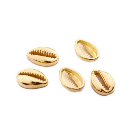 CCB Shell charms perler guld farve vedhæng til smykker