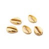 CCB Shell charms perler guld farve vedhæng til smykker