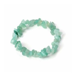 Aventurin Grøn armbånd ægte krystal sten chips Natural Aventurine Gemstone Bracelet