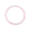 Rosakvarts armbånd ægte krystal sten Natural Rose Quartz Crystal Gemstone Bracelet