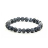 Herrearmbånd Agate Frosted Natural Stone Mens Bracelet