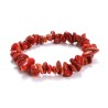 Armbånd Koral Ægte Natural Red Coral Chip Bracelet