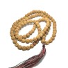 Mala Kæde Rudraksha 108 perler Natural Himalayan Bodhi Seed Mala Beads Necklace
