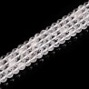 Bjergkrystal perler til smykker Natural Clear Rock Crystal Beads