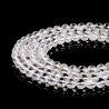 Bjergkrystal perler til smykker Natural Clear Rock Crystal Beads