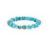 Turkis Armbånd ægte Sten Natural Turquoise Gemstone Chips Bracelet