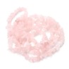 Perler Rosakvarts krystal sten Natural Rose Quartz Gemstone Chips lav selv smykker
