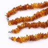 Rav halskæde ægte dansk Rav kæde Unpolished Natural Amber Necklace