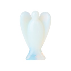 Skytsengel Opal krystal sten Opalit Engel figur