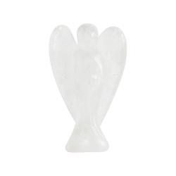 Skytsengel Bjergkrystal engel figur Rock Quartz Crystal Angel