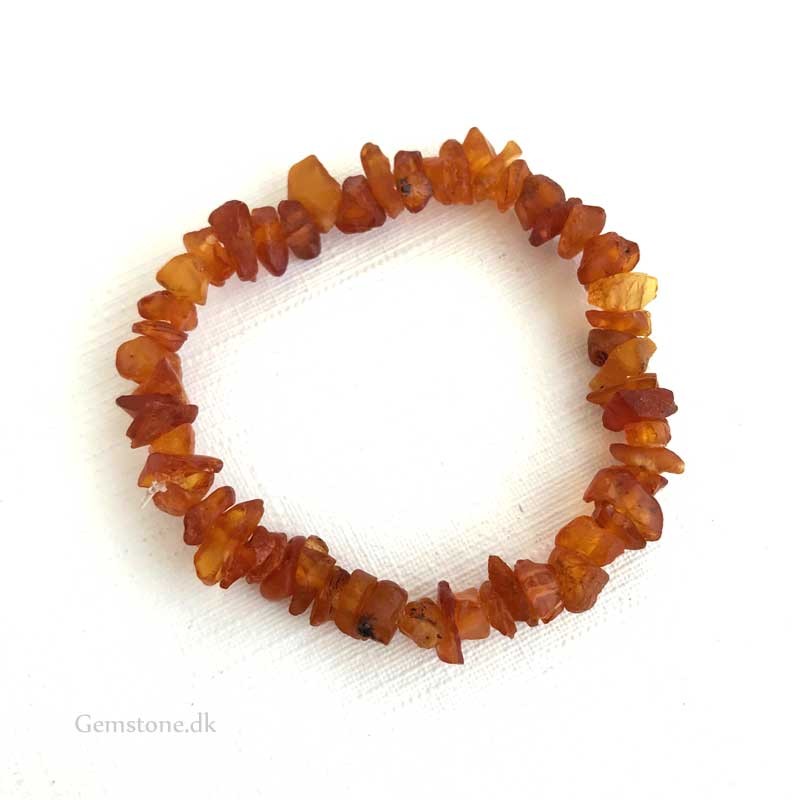 Rav armbånd Natural Amber Gemstone Chips 6-9mm Bracelet