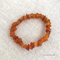 Rav armbånd Natural Amber Gemstone Chips 6-9mm Bracelet