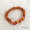 Rav armbånd Natural Amber Gemstone Chips 6-9mm Bracelet