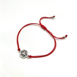 Rød tråd armbånd med drømmefanger – spirituelt Kabbalah armbånd