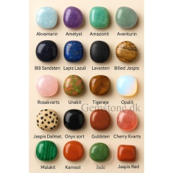 Krystal Sten Angel Wings vedhæng til halskæde