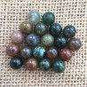 Agat perler ægte sten Natural Indian Agate Beads 8mm