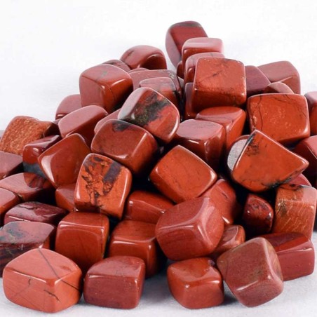 Jaspis Rød sten Natural Tumbled Red Jasper Gemstone
