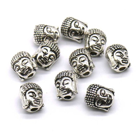 Buddha sølv perle vedhæng lav selv smykker