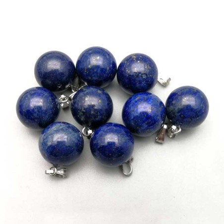 Lapis Lazuli sten kugle vedhæng til halskæde Natural Blue Lapis Gemstone Ball Pendant