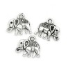 Elefant charms sølv vedhæng lav selv smykker tilbehør